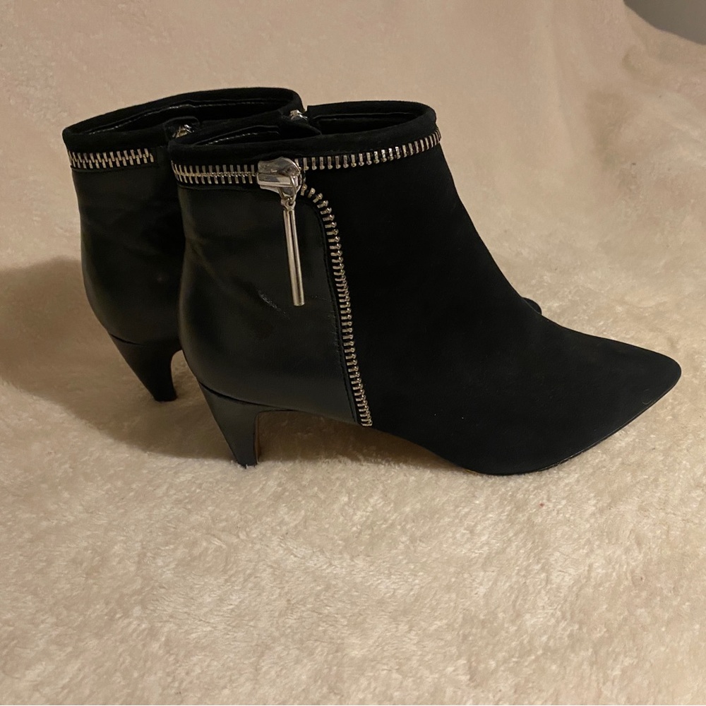 Black ankle boots